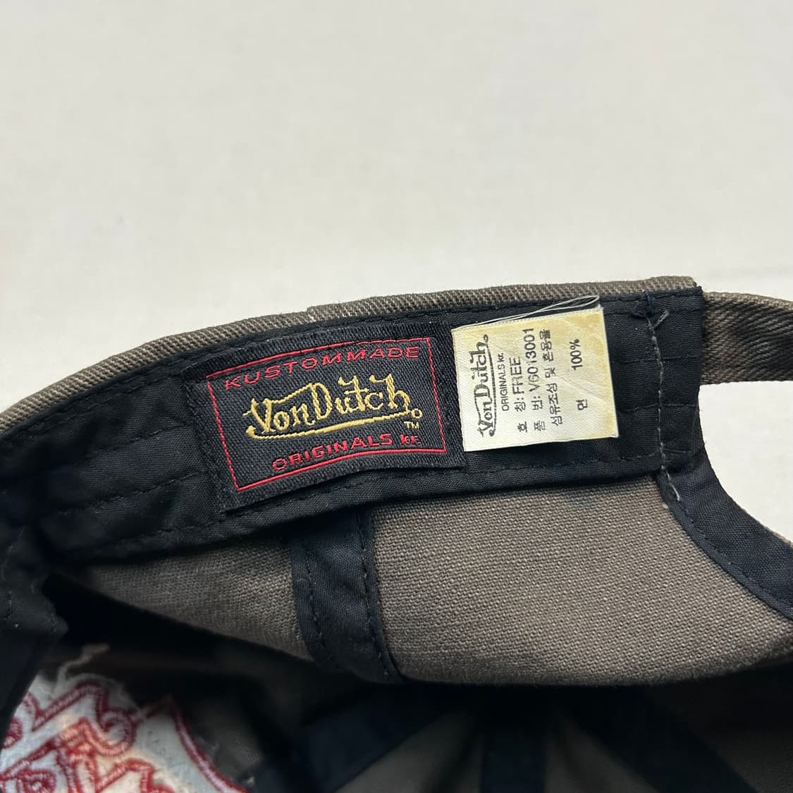 Von Dutch 본더치 볼캡 모자 Y2K 상품이미지7