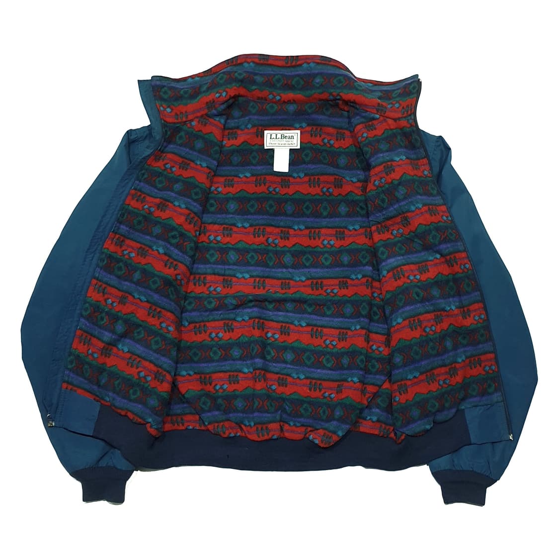 엘엘빈 3시즌 자켓 쉘드 아즈텍 패턴 L (105-110) 90s 상품이미지7