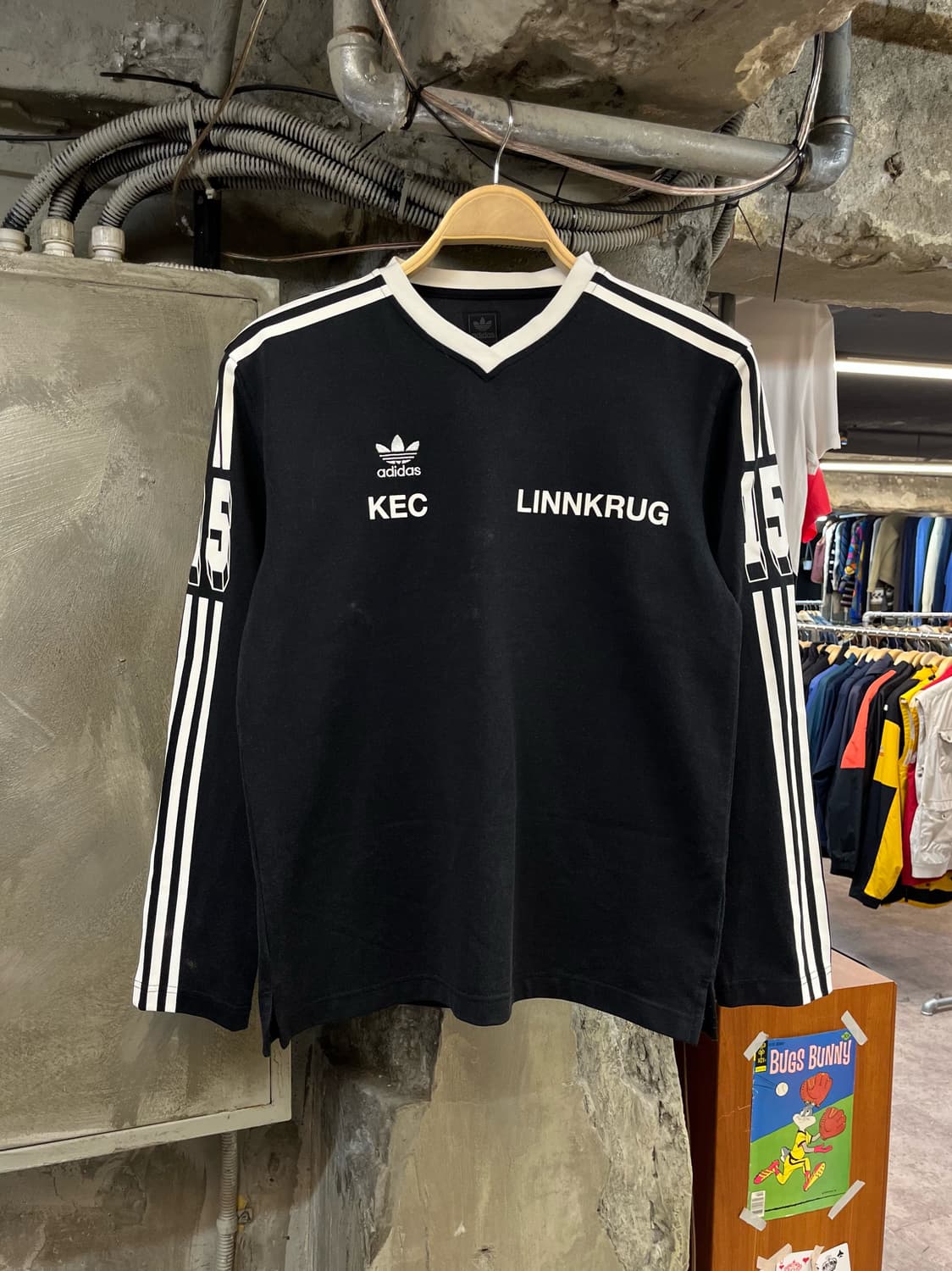 아디다스 KEC LINNKRUG 웜업 져지 블랙 95  #csz1394 상품이미지1
