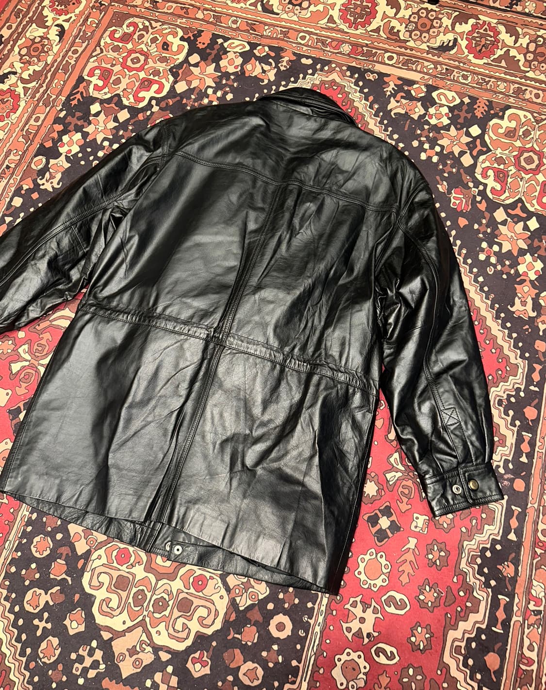 ( L-XL ) 가죽자켓 가죽카코트 가죽코트 레더자켓 가죽자켓 양가죽 상품이미지5