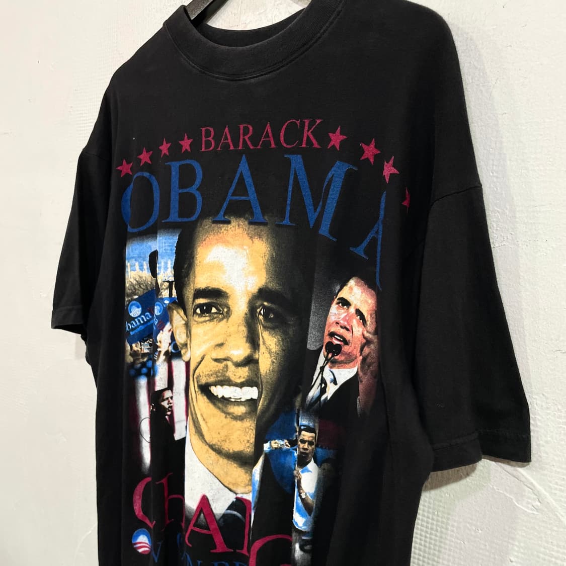 버락오바마 프린팅 반팔티 상품이미지4