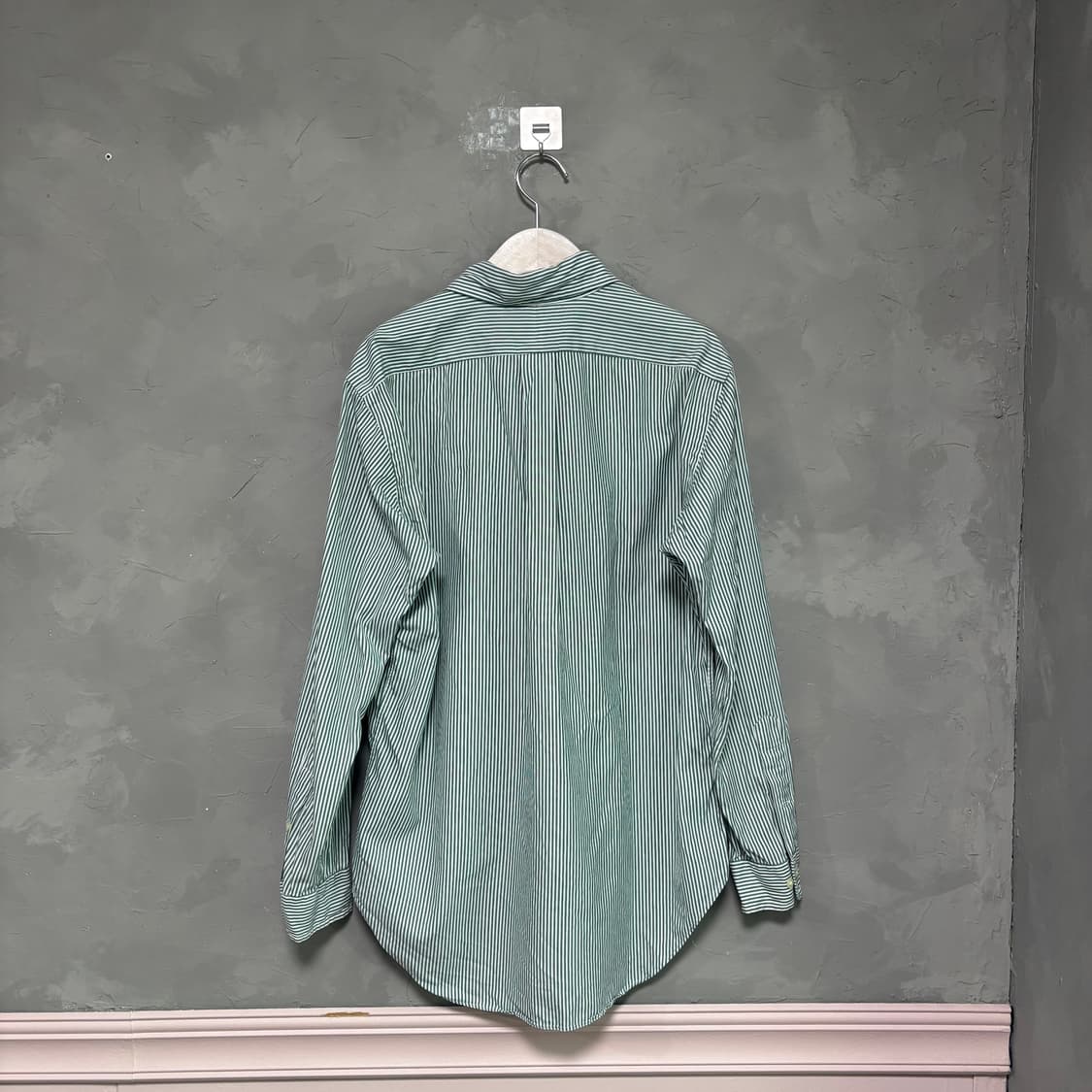 폴로 랄프로렌 스트라이프 셔츠 그린 상품이미지4