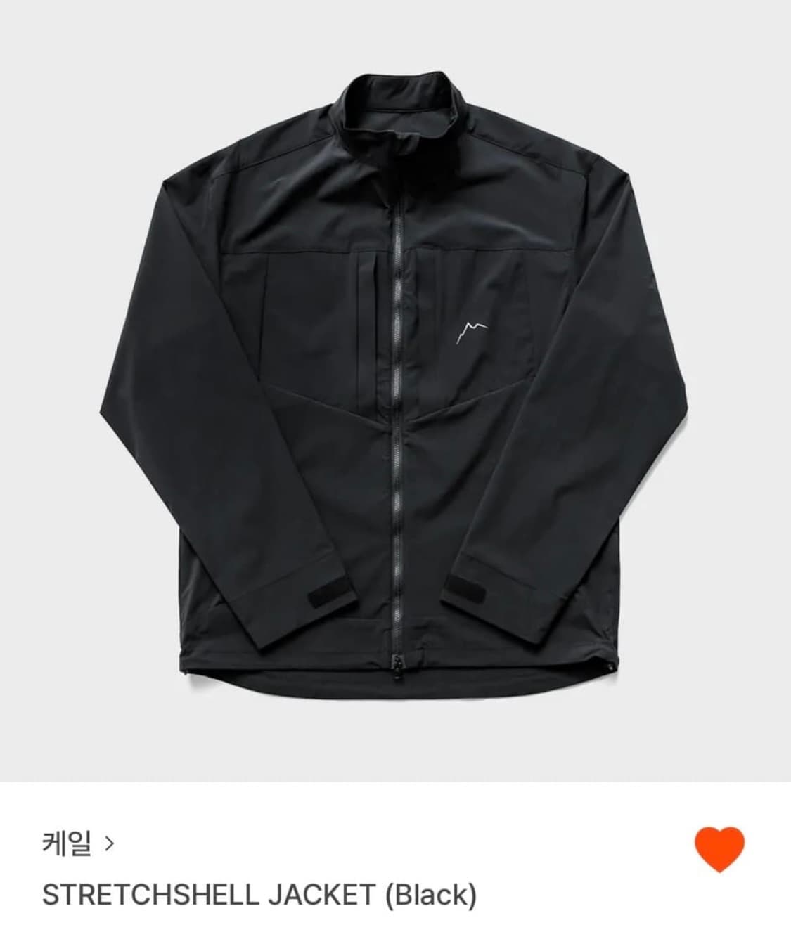 CAYL 케일 STRETCHSHELL JACKET (Black) M 상품이미지1
