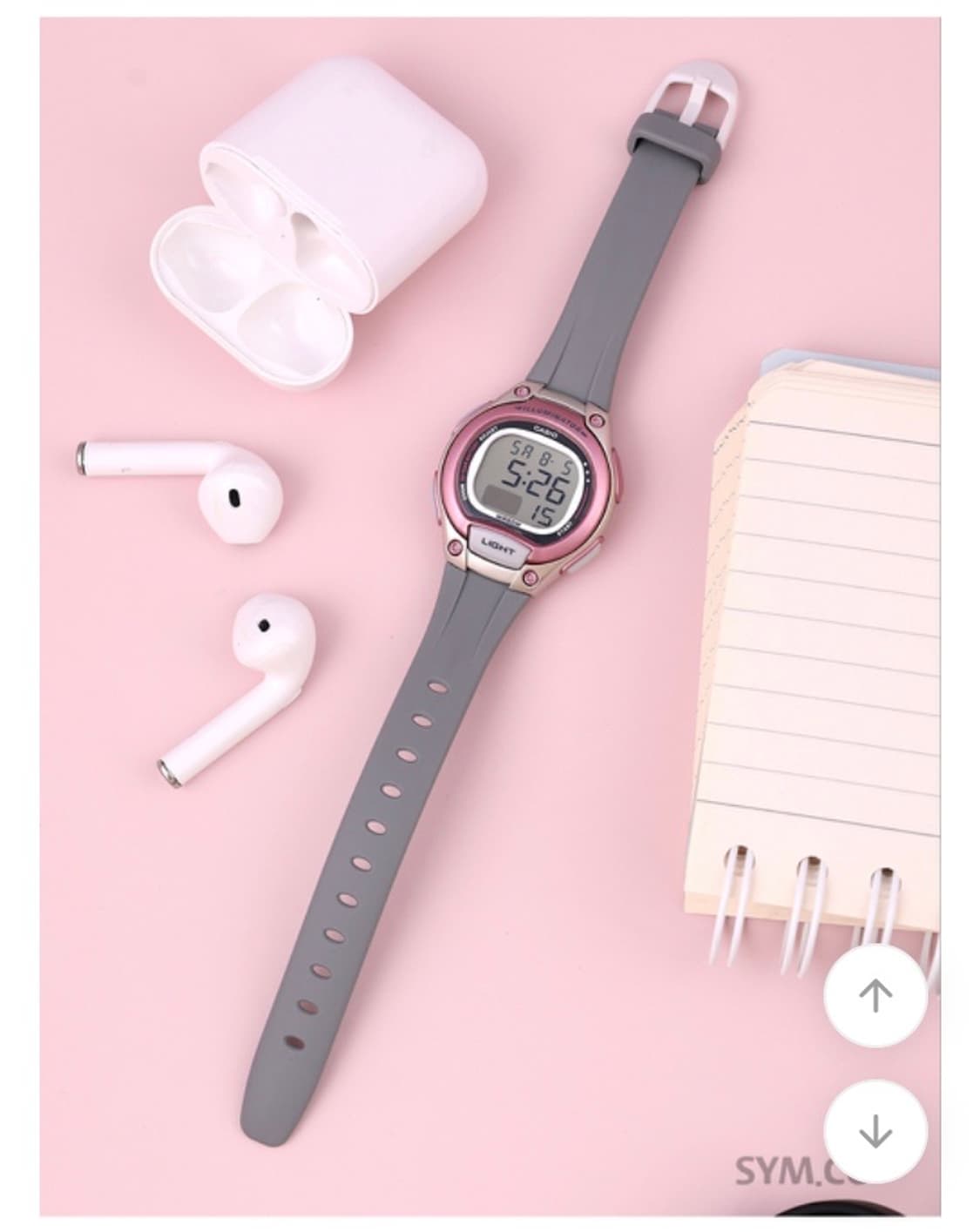 카시오 여성 캐주얼 손목시계 LW-203-8A 상품이미지1