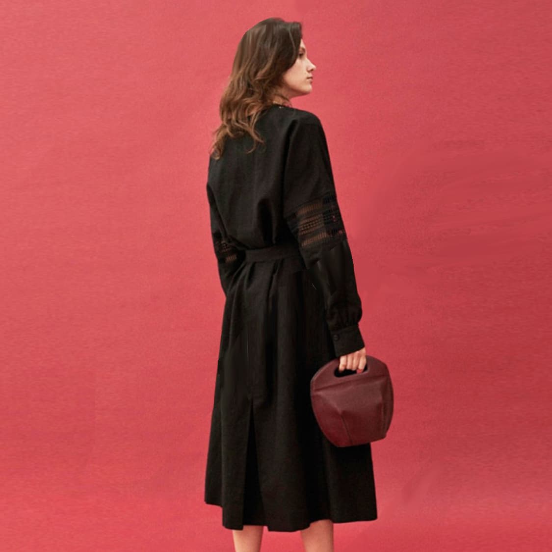 로우클래식(LOW CLASSIC) 레이스 맥시원피스 프리사이즈 상품이미지2