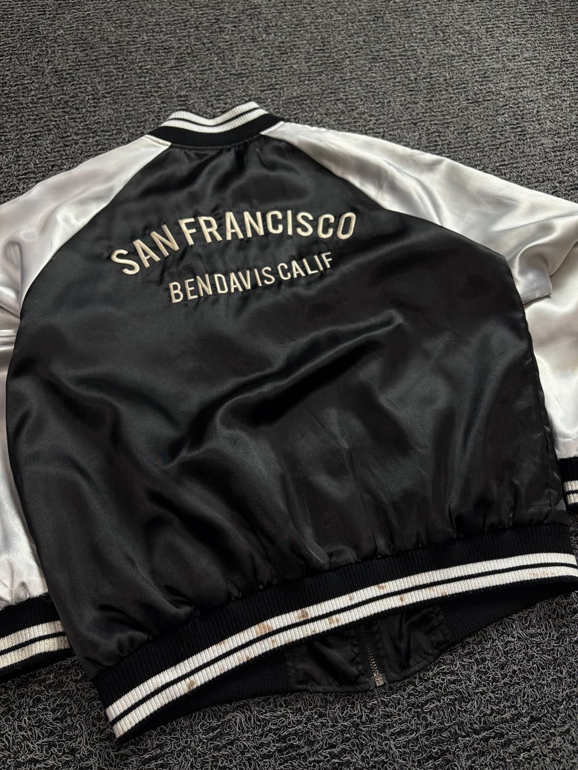 벤데이비스 자수 빅로고 스카쟌 블루종 1561 상품이미지6