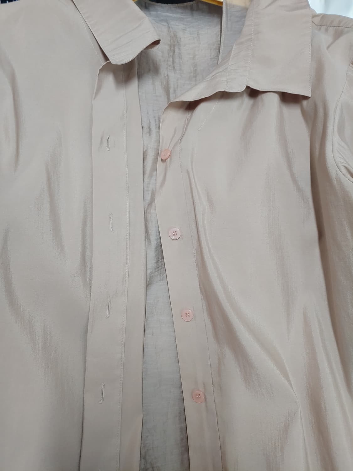 시스템 루즈핏 블라우스 셔츠 여성 82-94-160 상품이미지3