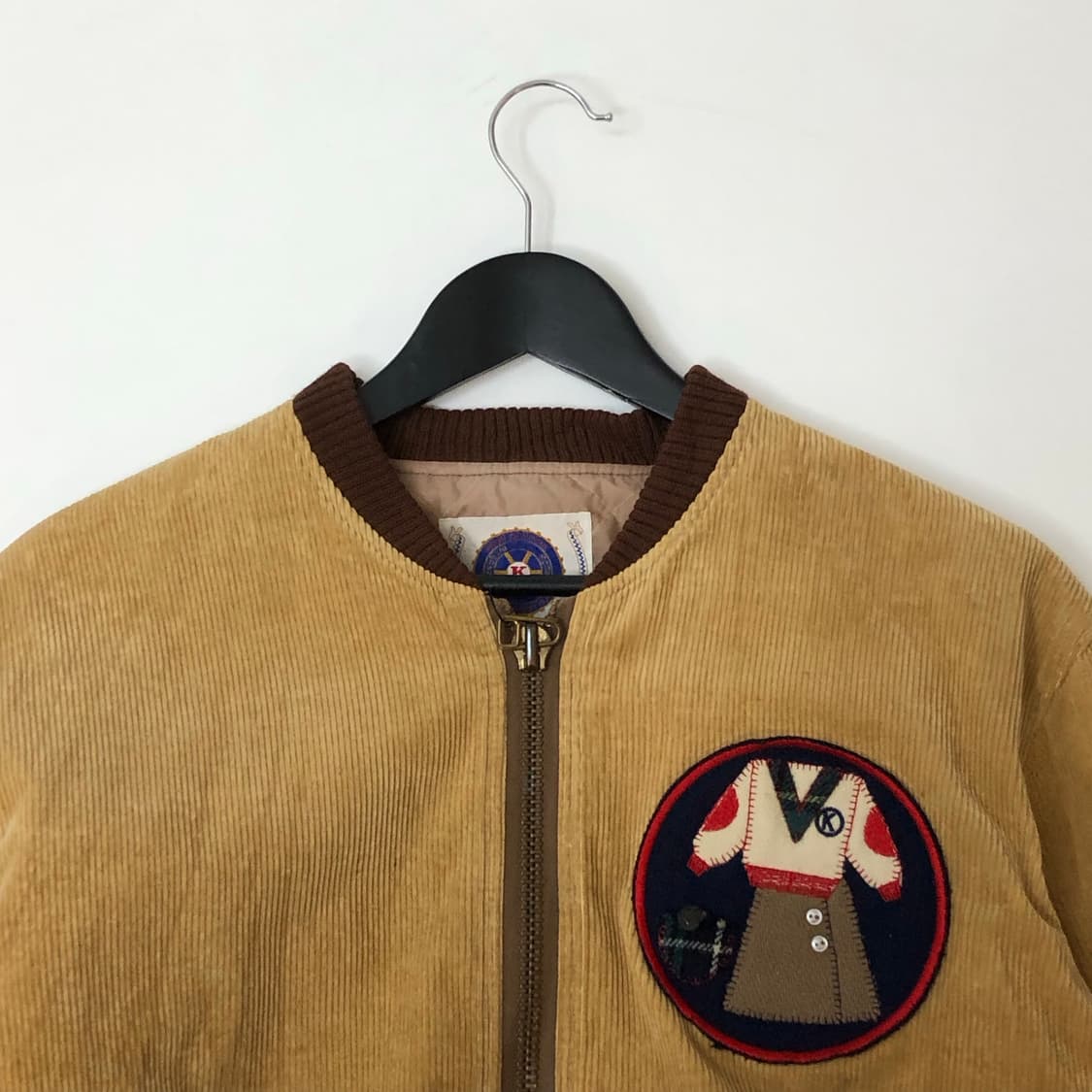 VTG 코듀로이 브라운 봄버 자켓  상품이미지2