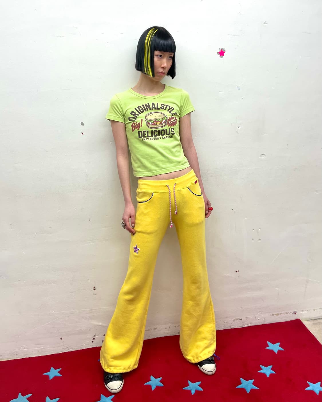 Original Hamburger Green T-Shirt  상품이미지4