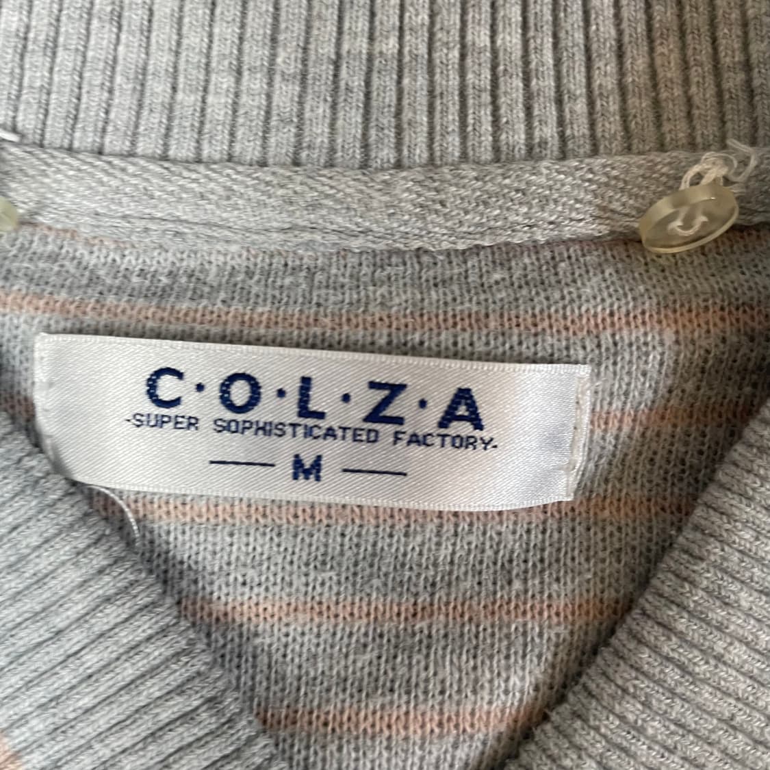 콜자 빅 자수 로고 핑크 바시티 자켓 M 상품이미지4