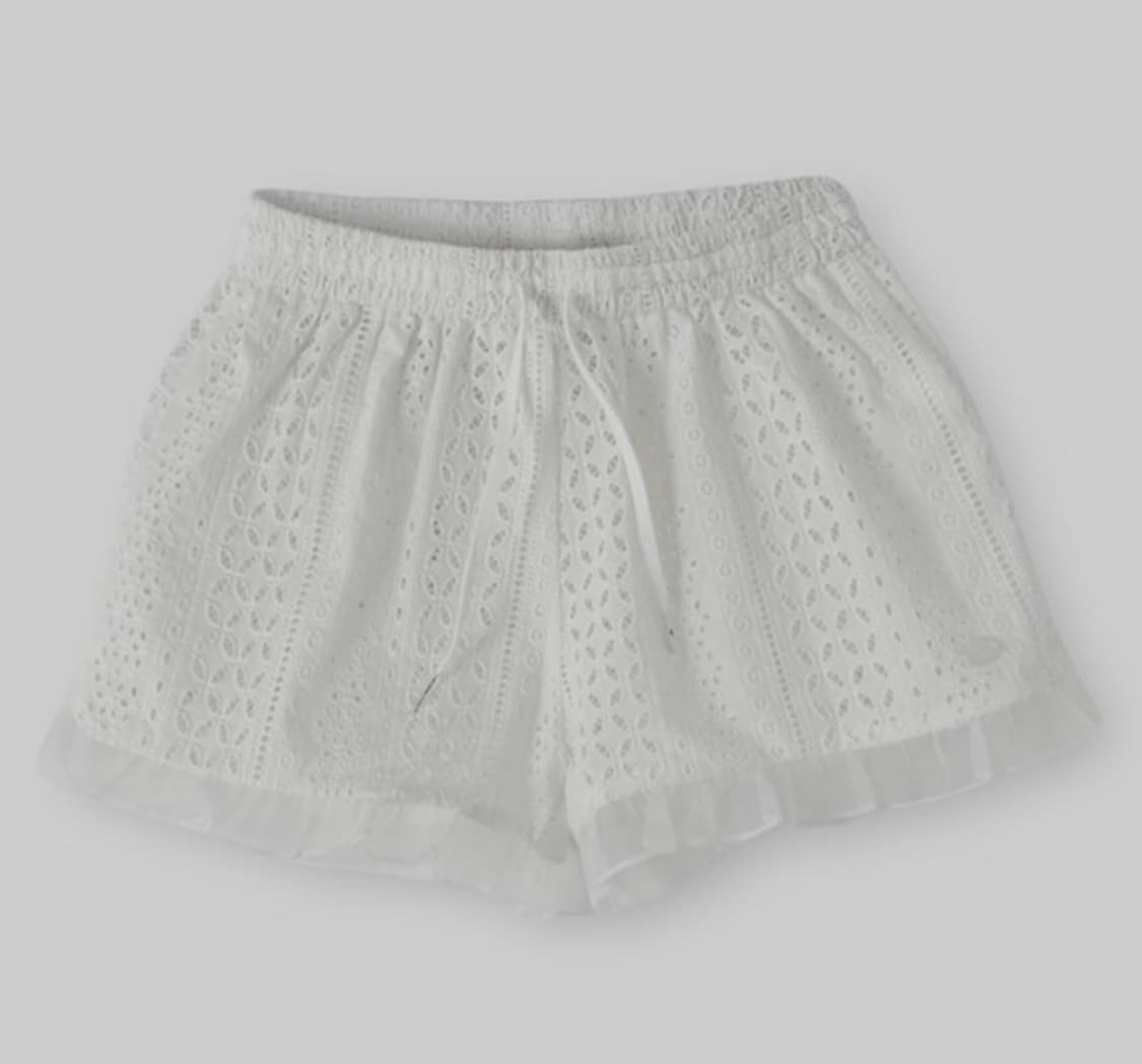 오로 프릴 펀칭 쇼츠 팬츠 상품이미지1