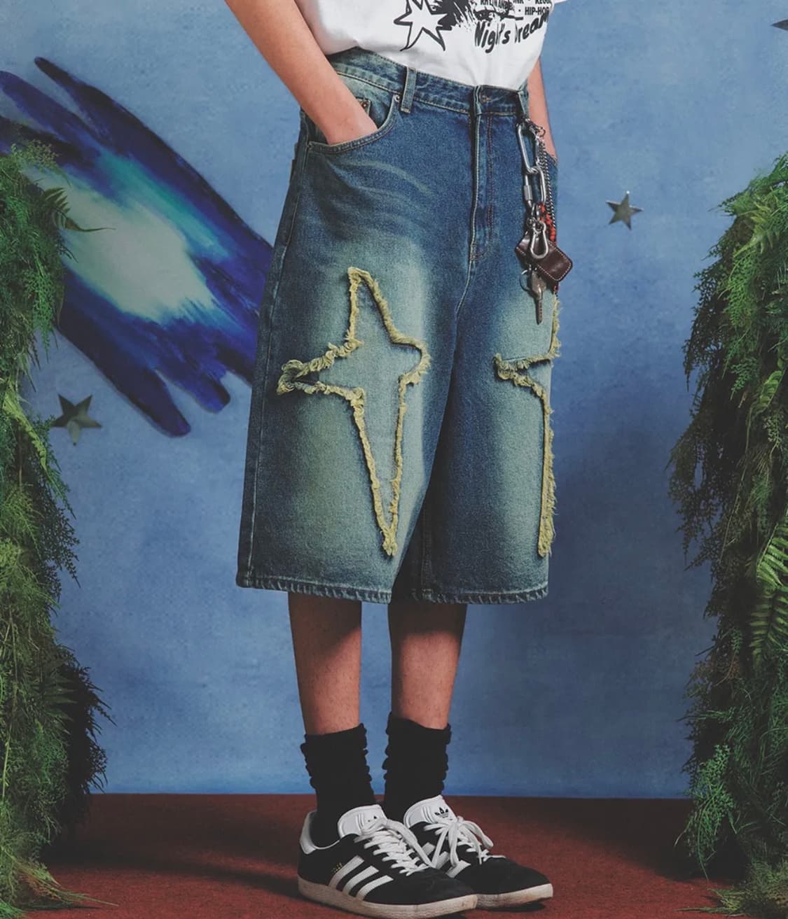 메인부스 버뮤다 Spark Denim Shorts 상품이미지2