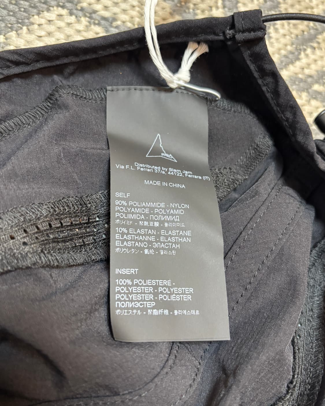 (OS) 로아 하이킹 캡 블랙 상품이미지3