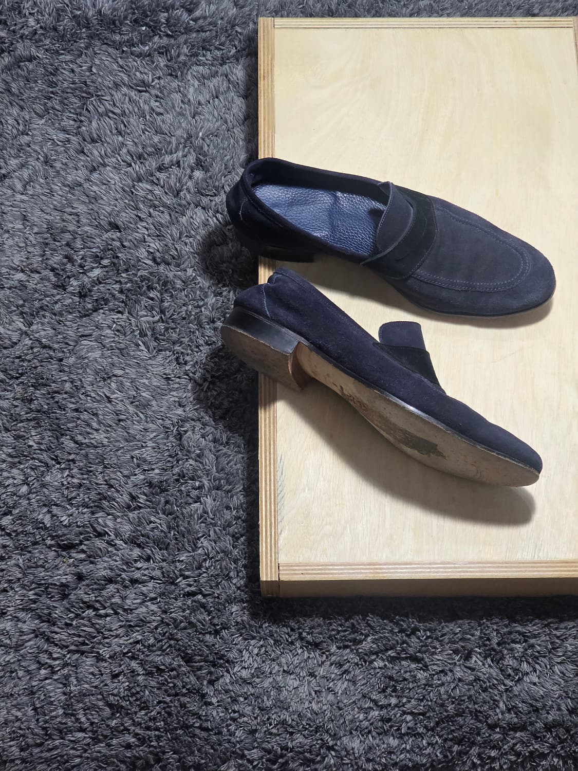Jun Hashimoto Suede loafer 상품이미지3
