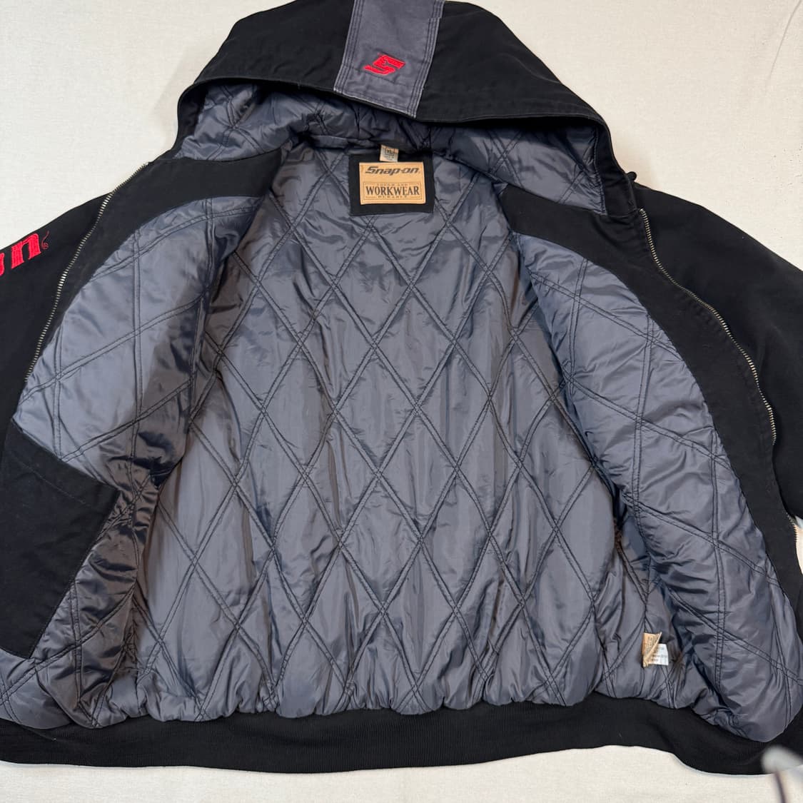 XL) 스냅온 SNAP-ON USA 퀼팅 액티브 후드 자켓 상품이미지5