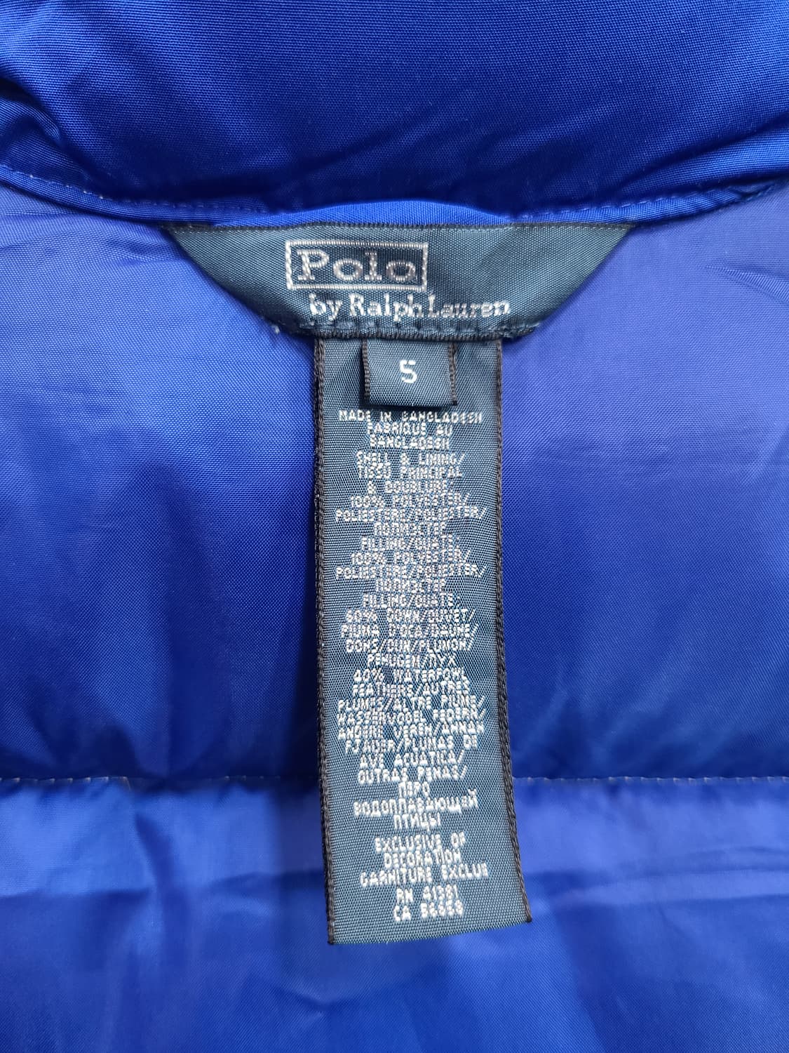 USA 빅로고 폴로 미니미 패딩조끼 상품이미지8