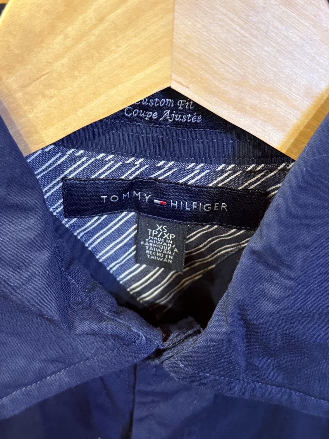 타미힐피거 네이비 셔츠 상품이미지2