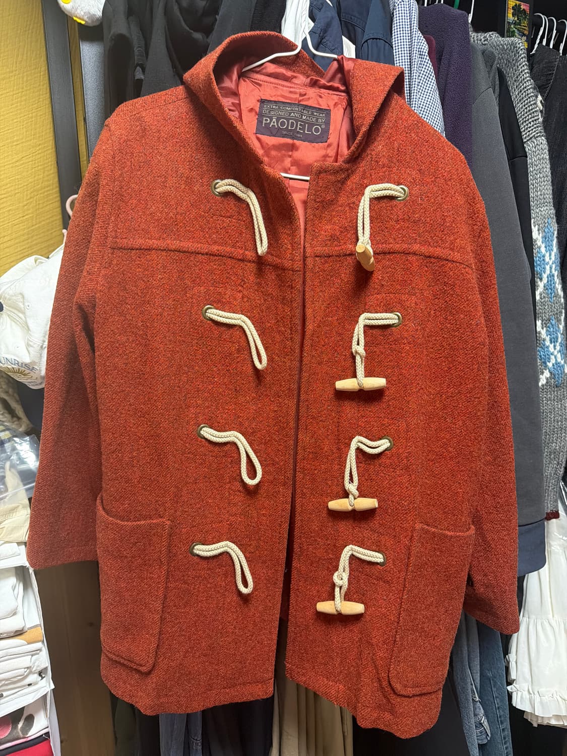 빈티지 모 100 떡볶이 코트 상품이미지1