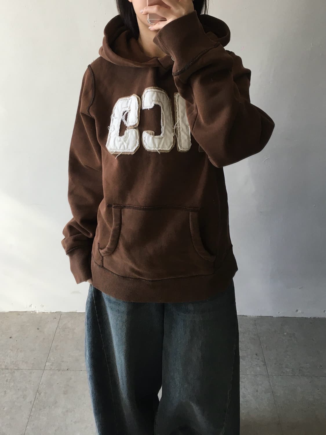 홀리스터 빅로고 후드티 상품이미지1