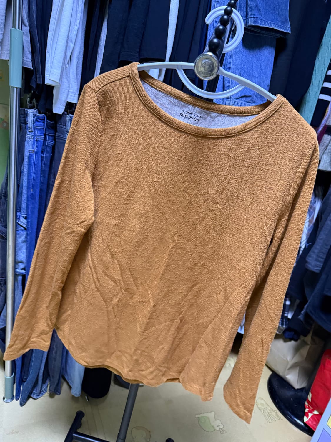 안녕하세요~ ziosongzio 긴팔 고급티셔츠100사이즈 판매합니다 상품이미지9