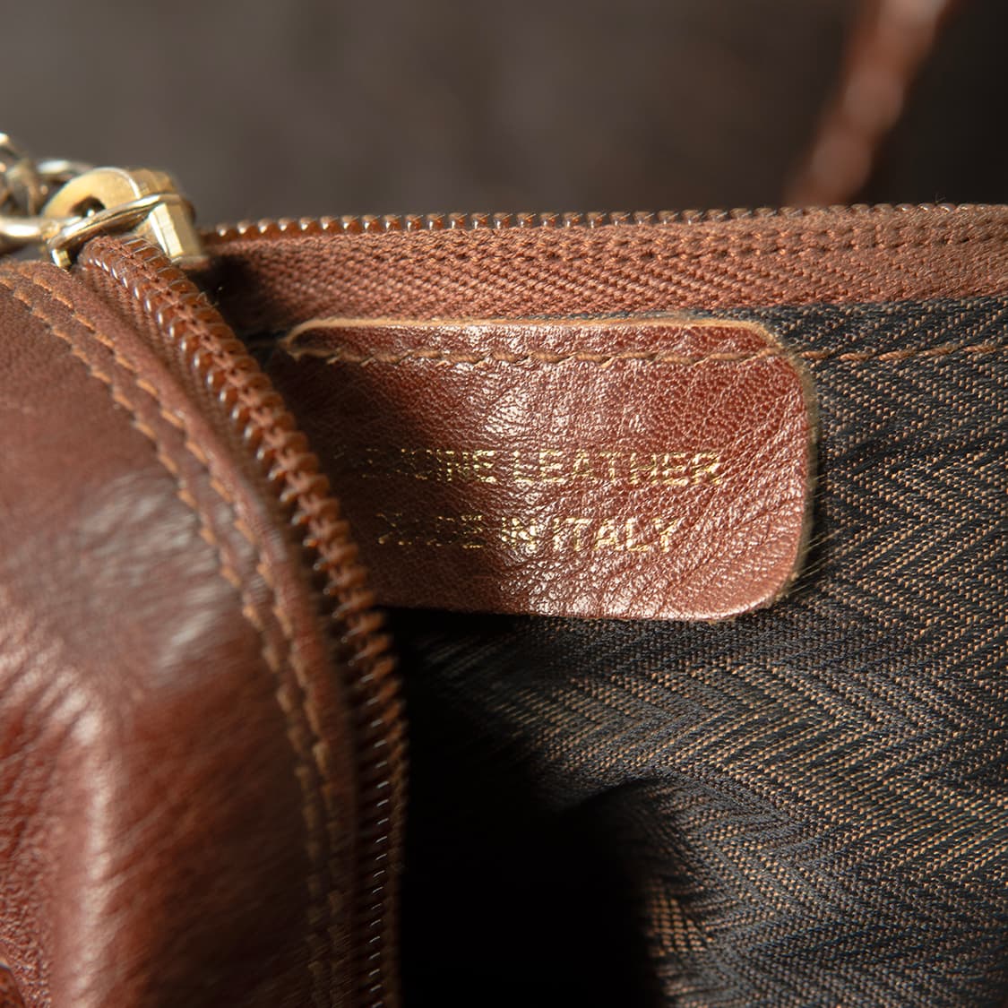 90s JACOBSON'S 이태리 메이드 리얼 레더 슬링 백  상품이미지9