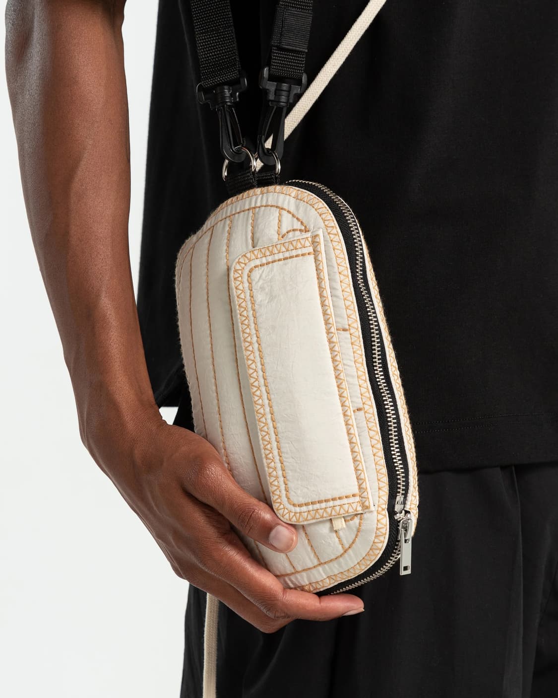 Packable shirt (ivory)- Criag green 상품이미지3