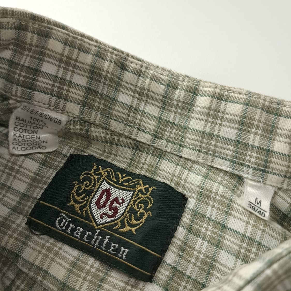 CK277 M 오에스트라흐텐 90s 바바리안 반팔 알펜 셔츠 남방 상품이미지3