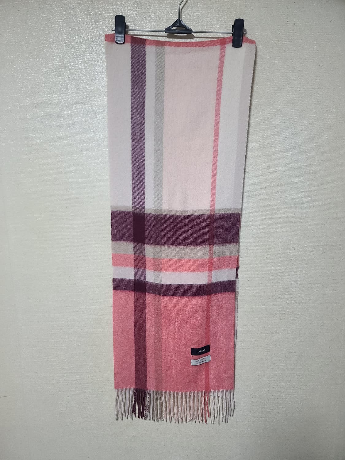 헤지스 캐시미어 100% 머플러 상품이미지1