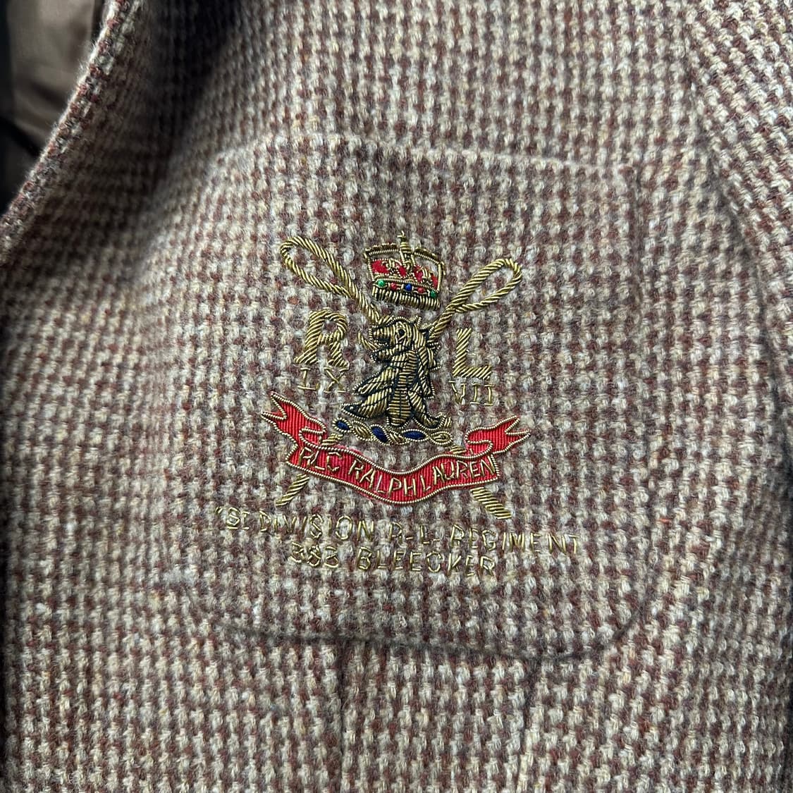 폴로 랄프로렌 울 자수 블레이져 상품이미지5