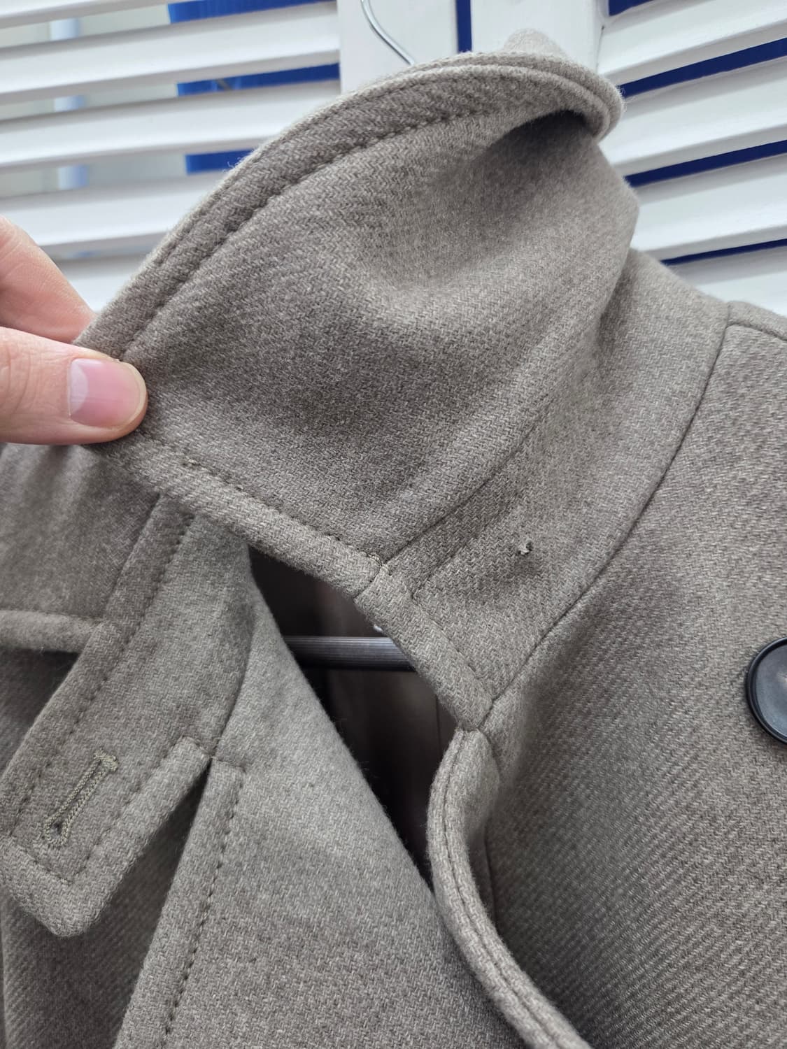 클럽모나코 울캐시미어 더블 코트 상품이미지6