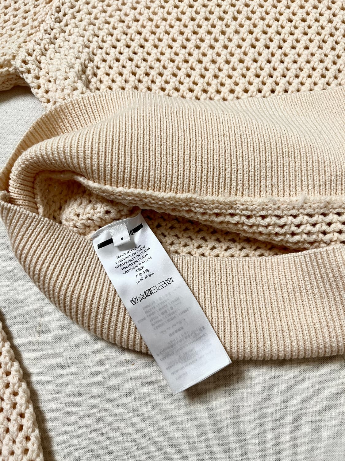 알렉산더 맥퀸 벌룬소매 그물 니트 alexander mcqueen  상품이미지8