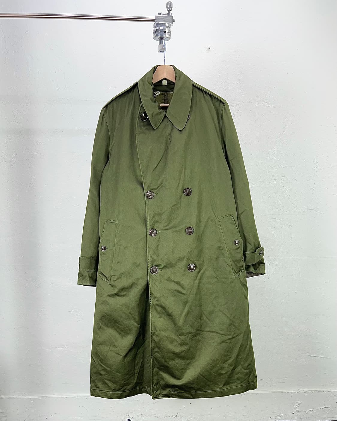 U.S.ARMY M-1950A 오리지널 카키 울 오버 코트 상품이미지1