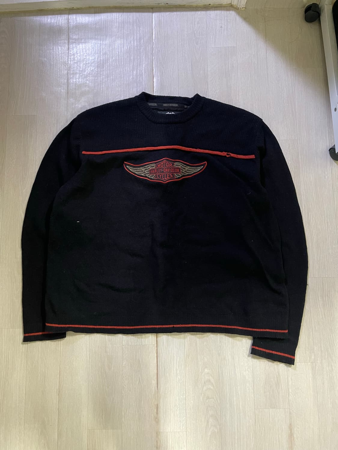 할리 데이비슨 빈티지 니트 xxl 사이즈 상품이미지1