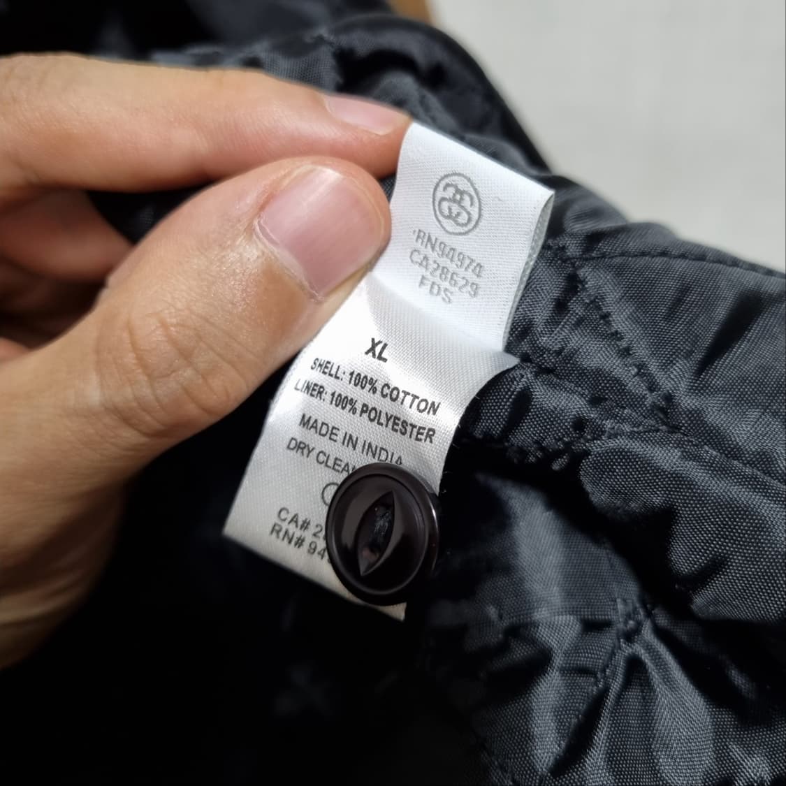 ( XL ) 스투시 브라운 체크 자켓 상품이미지6