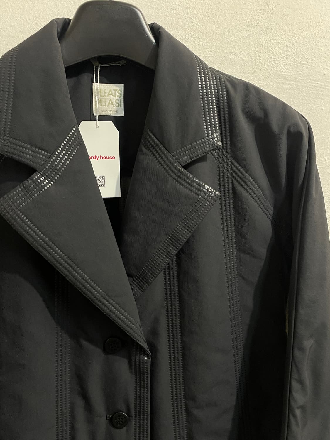 플리츠 플리즈 이세이 미야케 폴리에스터 자켓 상품이미지4