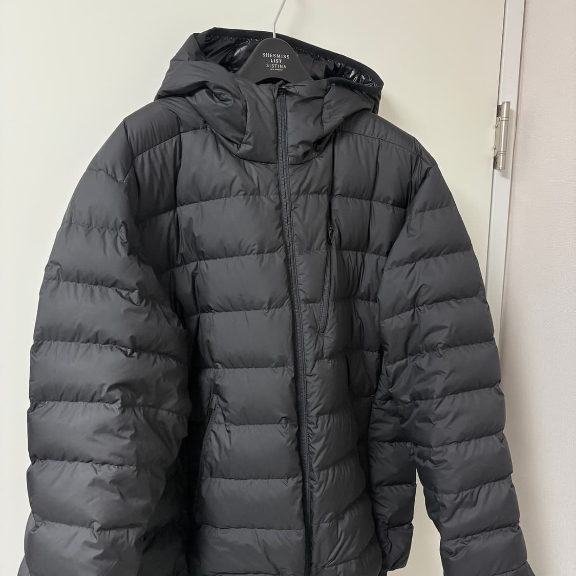 무신사스탠다드 무탠다드 시티 레저 라이트 다운 경량패딩 블랙 XL 상품이미지1