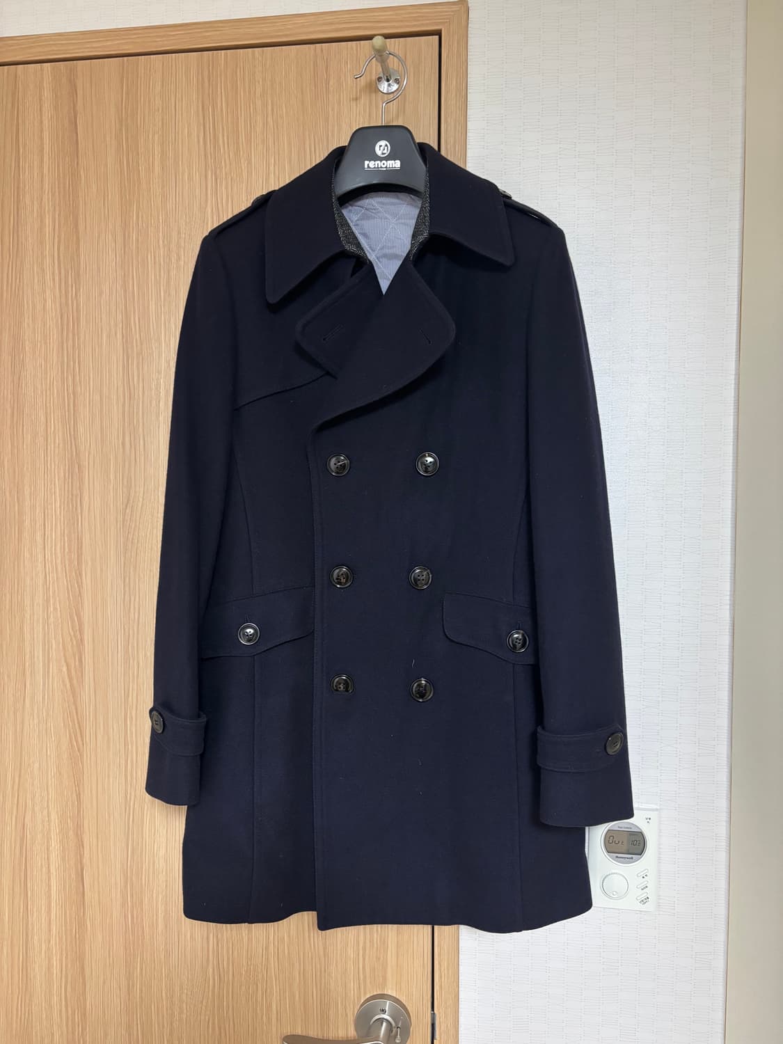 착샷o) 커스텀멜로우 캐시미어 블렌디드 피코트  상품이미지8