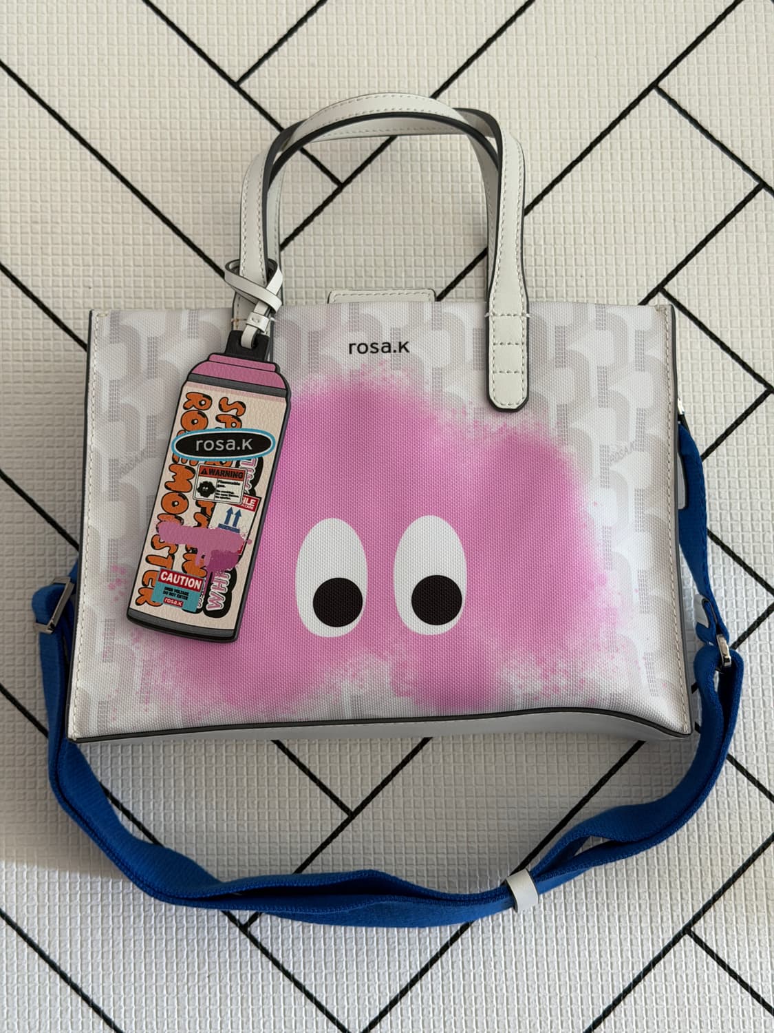 로사케이 카바스 로즈 몬스터 토트백 S 상품이미지3