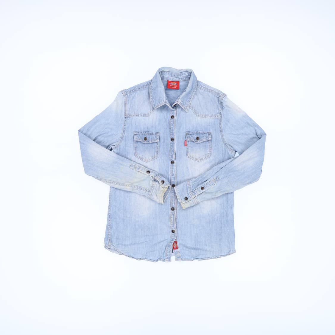 [SM] 디키즈 웨스턴 여성 청남방 데님셔츠 0112J 상품이미지1
