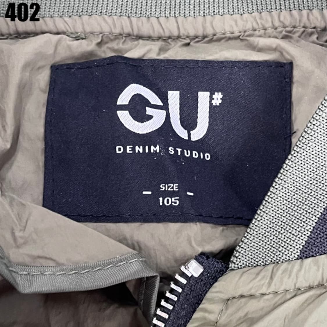 GU 커키색 봄버 자켓  상품이미지2