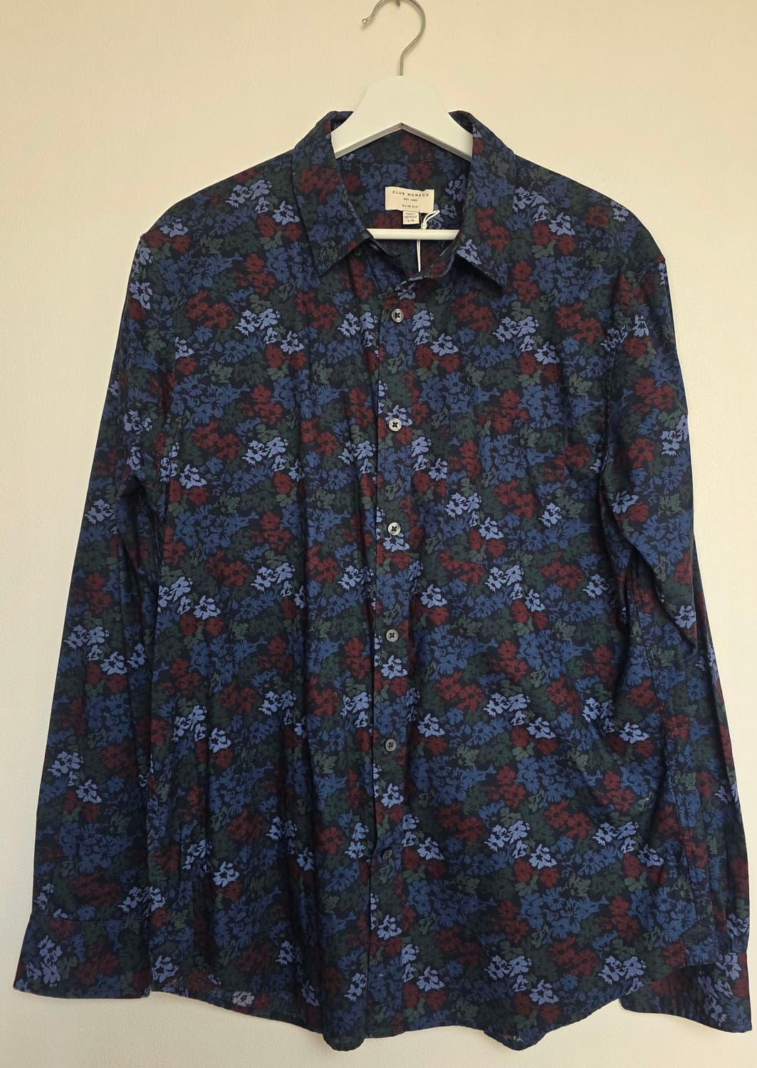클럽모나코 플로럴 셔츠 새 제품 L 상품이미지1