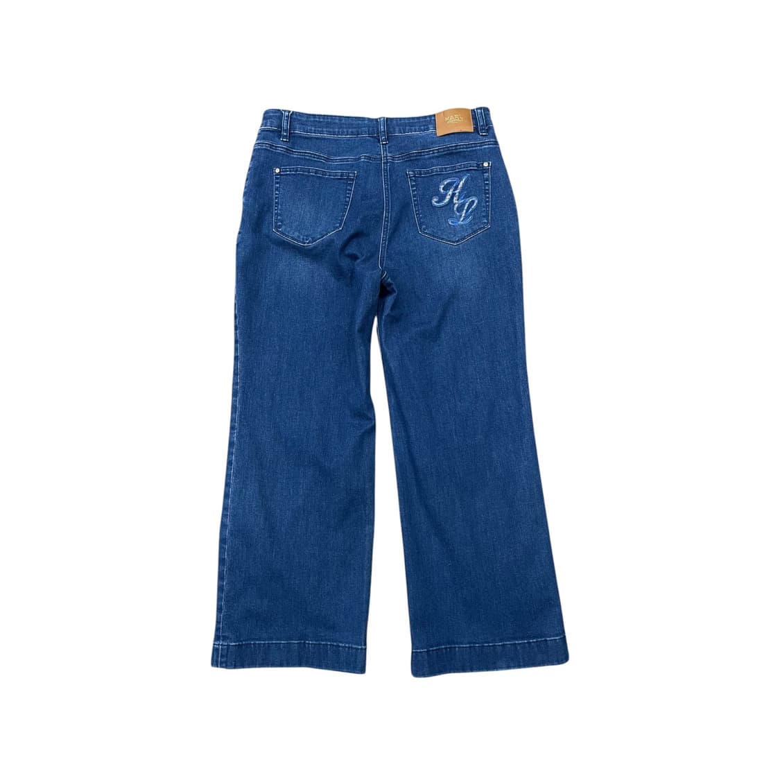 칼라거펠트 백로고 데님팬츠 상품이미지4