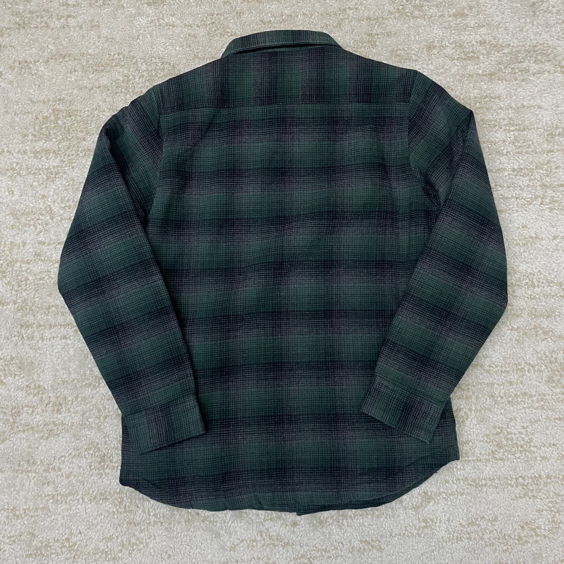 [M] 팀버랜드 헤비 코튼 쉐르파 체크 셔츠 자켓  상품이미지4