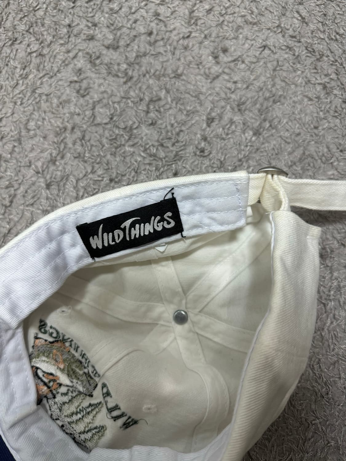 와일드띵스 볼캡 상품이미지4