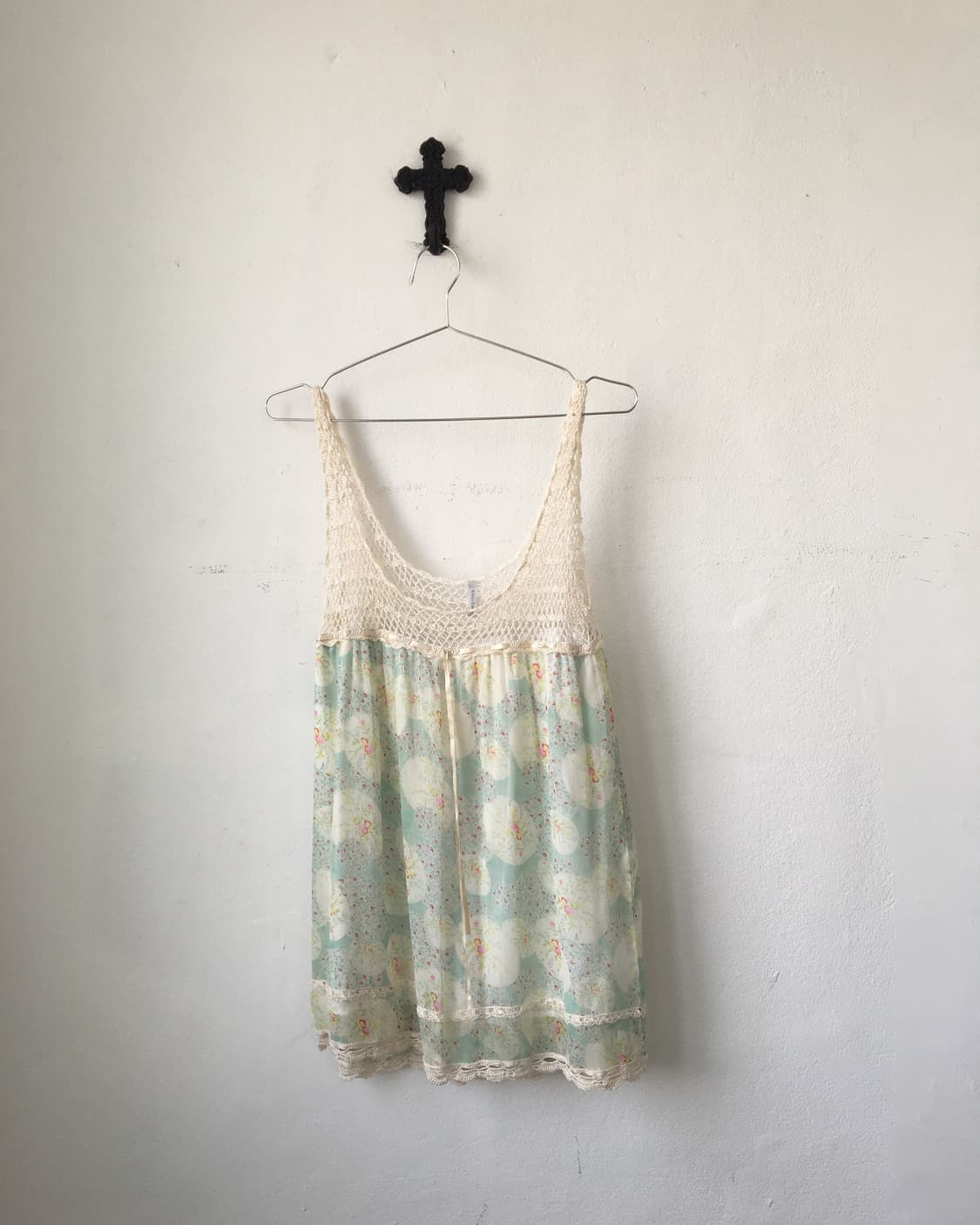 Crochet point pattern sleeveless 상품이미지2