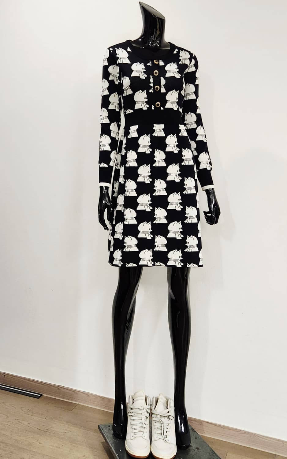 강아지니트원피스 상품이미지2