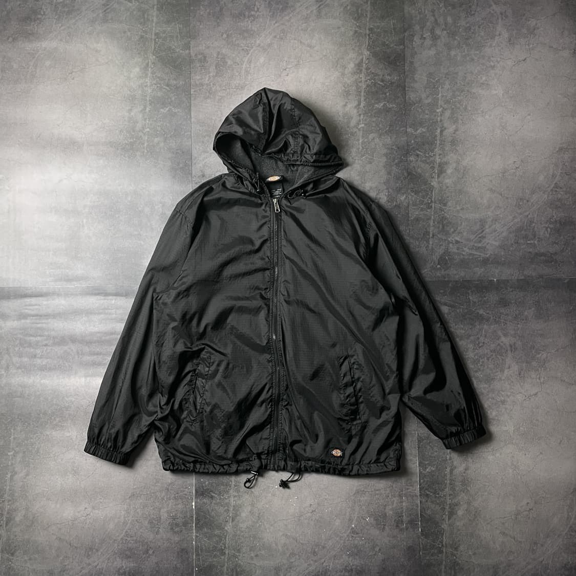 DICKIES 디키즈 블랙 플란넬 후드 윈드브레이커 A00794 상품이미지1