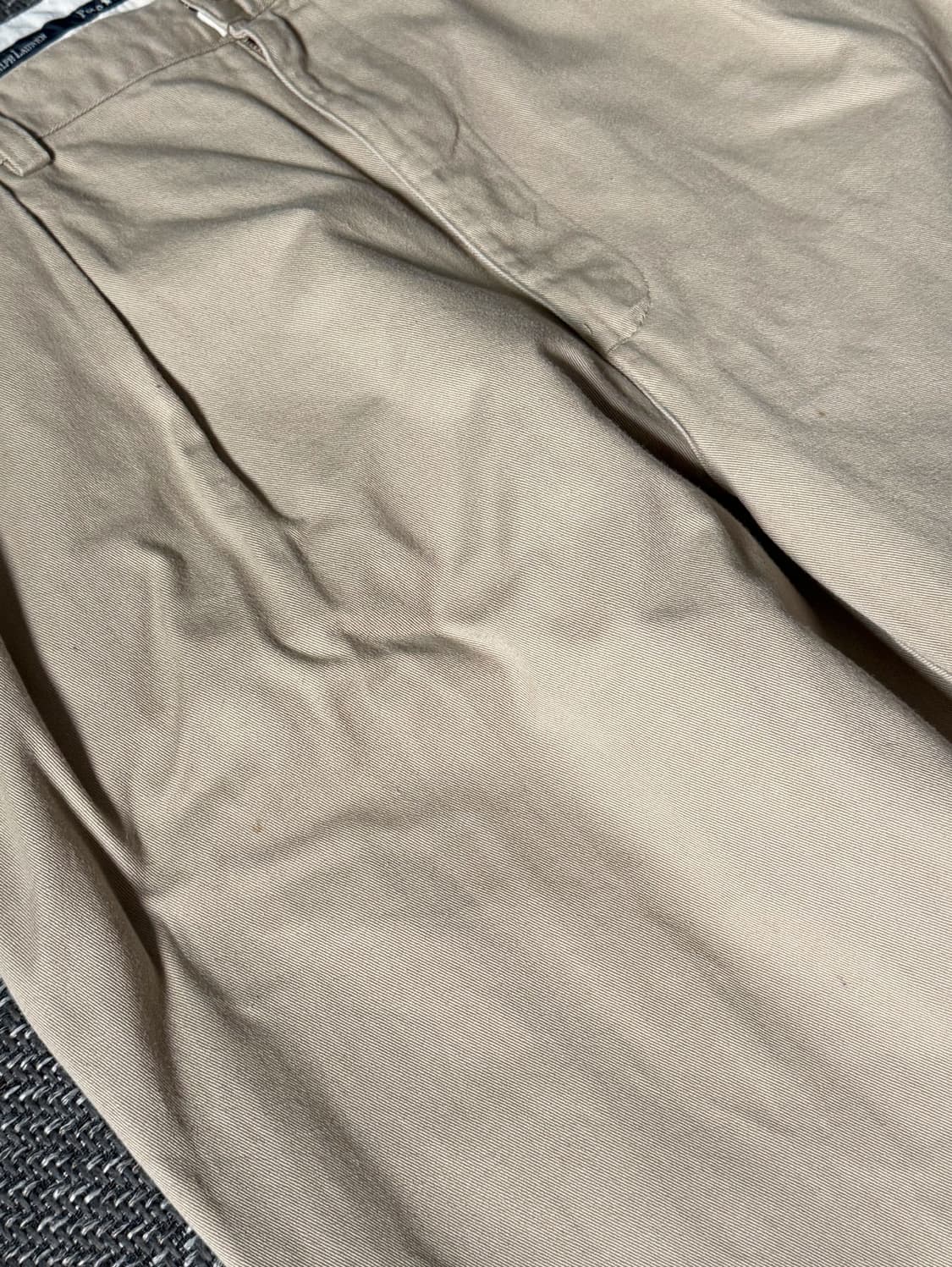 (38) 90s 폴로 랄프로렌 앤드류 더블 플리츠 치노 팬츠 상품이미지5