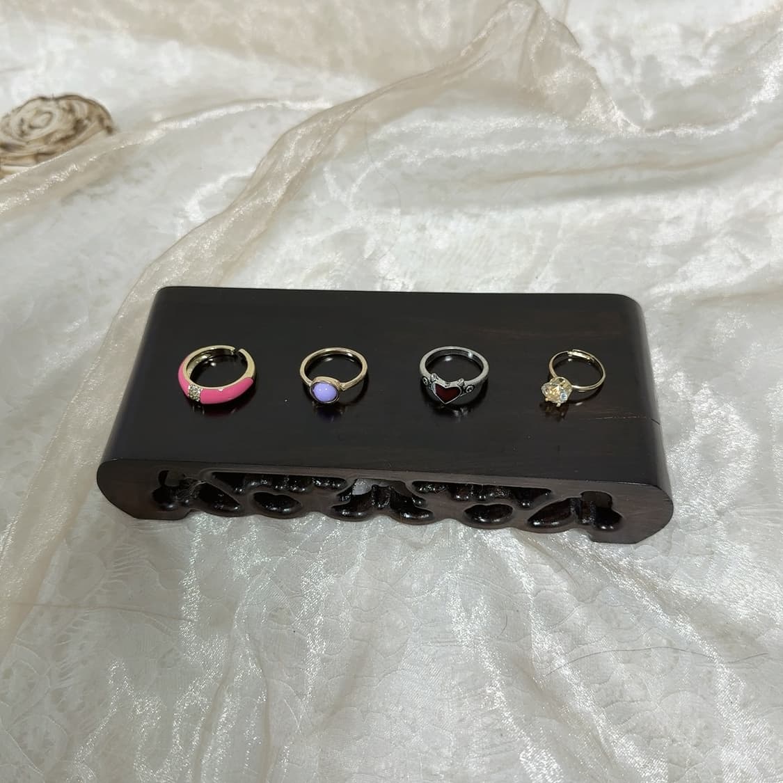 빈티지 에나멜 오리엔탈 반지 세트 상품이미지3