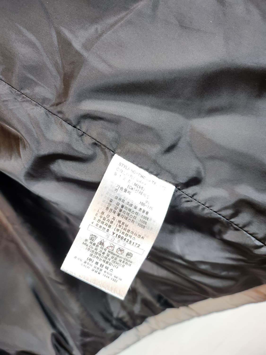 Dickies 그레이 숏패딩 95 M 상품이미지8